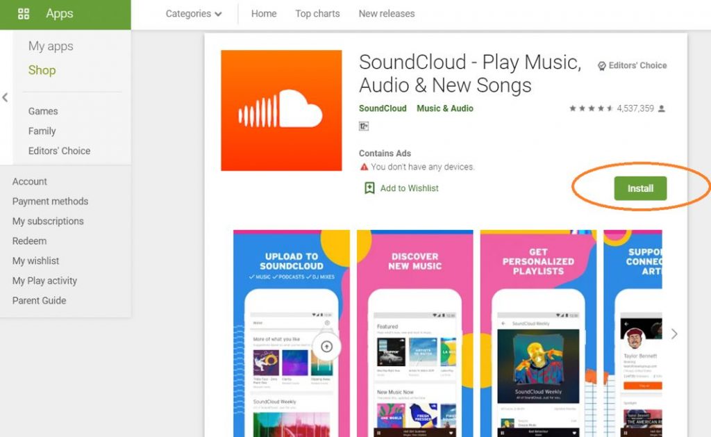 soundcloud downloader play store soundcloud downloader play store